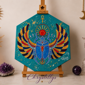 Peinture vibratoire "Renaissance Spirituel"